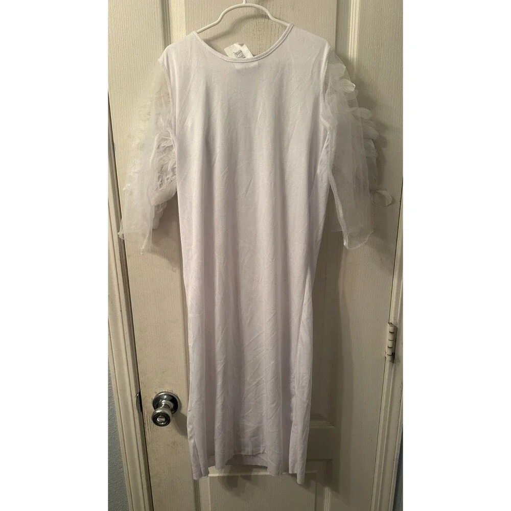 Girl's Angel Costume Includes Lighted Wings Size Medium‎ 7/8